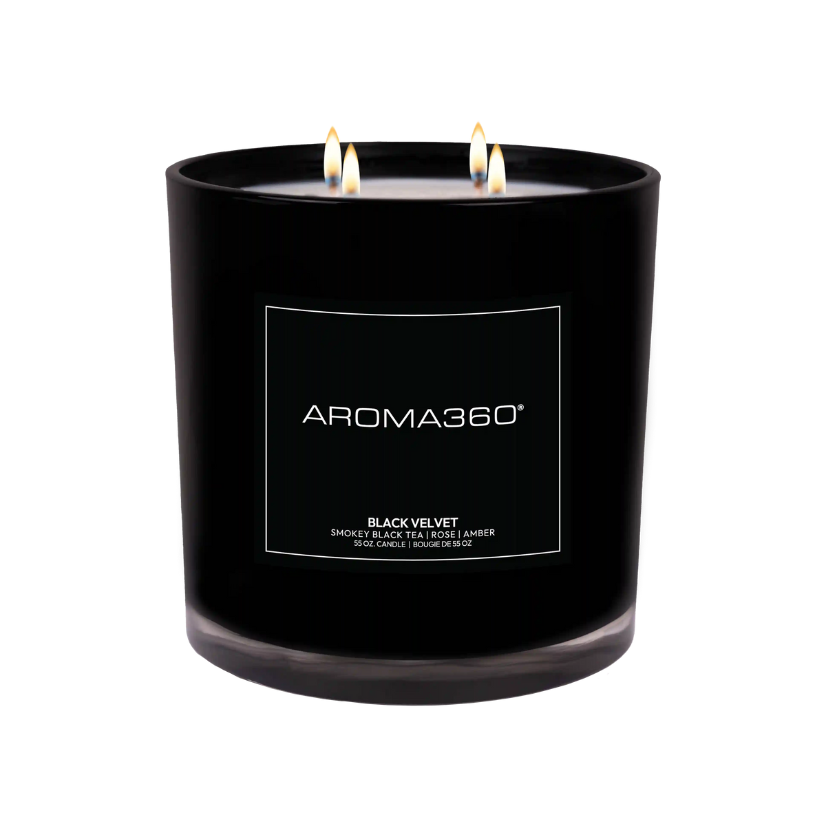 Black Velvet 4-Wick Candle